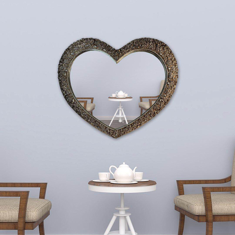large heart shaped mirrors for walls XR99